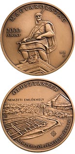 2000 forint coin Ópusztaszer Heritage Park | Hungary 2021