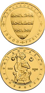 10000 forint coin The Golden Bull of Andrew II | Hungary 2022