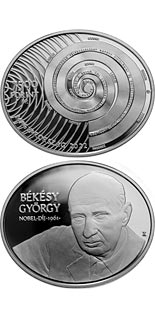 7500 forint coin György Békésy | Hungary 2022