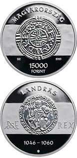 15000 forint coin King Andrew I | Hungary 2023