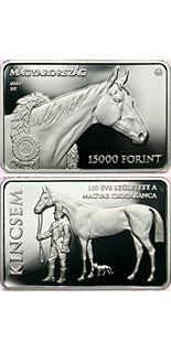 15000 forint coin Kincsem, the Hungarian Racehorse | Hungary 2024