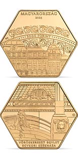 3000 forint coin Former Headquarters of the Red Cross Association | Hungary 2025