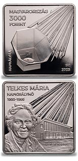 3000 forint coin Mária Telkes | Hungary 2025