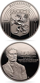 3000 forint coin 150 years of the Hungarian Athletics Club and Hungarian Competitive Sports | Hungary 2025