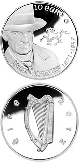 10 euro coin Jack Butler Yeats | Ireland 2012