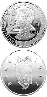 15 euro coin Sir Charles Algernon Parsons | Ireland 2017