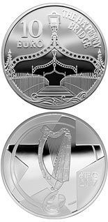 10 euro coin Ha'Penny Bridge | Ireland 2017