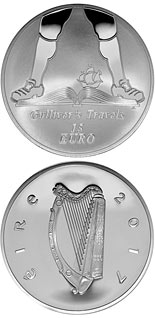15 euro coin Jonathan Swift | Ireland 2017