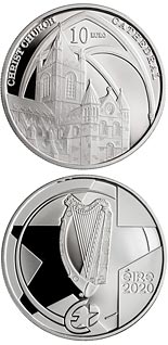10 euro coin Gothic Architecture in Ireland | Ireland 2020