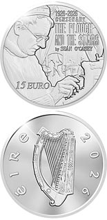 15 euro coin 100th Anniversary of the Plough and the Stars at the Abbey Theatre | Ireland 2026