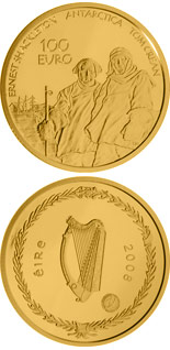 100 euro coin Polar Year | Ireland 2008