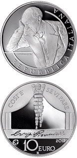 10 euro coin Luigi Pirandello | Italy 2013