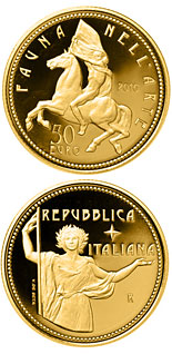 50 euro coin Fauna in the Art: Contemporary Age | Italy 2016