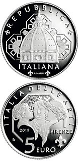 5 euro coin Tuscany - Santa Maria del Fiore – Florence | Italy 2019