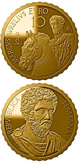 10 euro coin Marcus Aurelius | Italy 2020