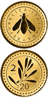 20 euro coin The re-edition of the Lira | Italy 2022