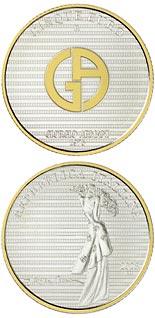 5 euro coin Italian Excellences Series – Giorgio Armani | Italy 2023