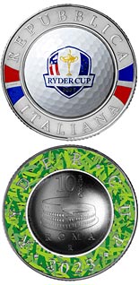 10 euro coin Ryder Cup 2023 | Italy 2023