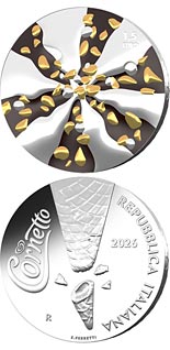 1.5 euro coin  Italian Excellences Series - Cornetto Algida | Italy 2026
