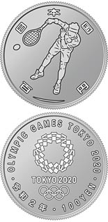 100  coin Tenis | Japan 2020
