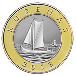 2 litas coin Kurenas | Lithuania 2013