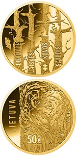 50 euro coin Movement for the Struggle for Freedom of Lithuania | Lithuania 2019