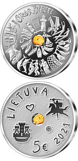 5 euro coin The Sea Festival | Lithuania 2020