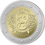2 euro coin Suvalkija | Lithuania 2022