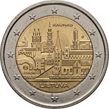 2 euro coin Kaunas Town | Lithuania 2026