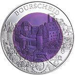 5 euro coin Château Bourscheid | Luxembourg 2012