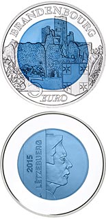 5 euro coin Brandenburg | Luxembourg 2015