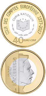 0.4 euro coin European Court of Auditors | Luxembourg 2017
