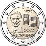 2 euro coin 50th Anniversary of the Luxembourg Flag | Luxembourg 2022