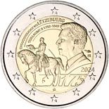 2 euro coin 175th Anniversary of the Death ot the Grand Duke Guillaume II | Luxembourg 2024