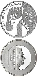 25 euro coin Birth of Prince François

 | Luxembourg 2023
