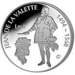 5 lira coin Jean De La Valette | Malta 2007