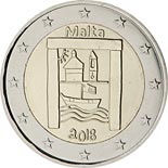 2 euro coin Cultural Heritage | Malta 2018