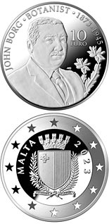10 euro coin 150th Anniversary of John Borg's Birth | Malta 2023