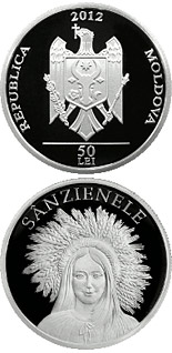 50 leu coin Sânzienele | Moldova 2012
