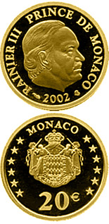 20 euro coin Prince Rainier III. | Monaco 2002