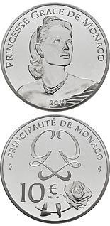 10 euro coin Princess Grace De Monaco | Monaco 2019