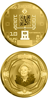 10 euro coin 100 year Muntgebouw | Netherlands 2011