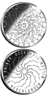5 euro coin Fanny Blankers Koen | Netherlands 2018