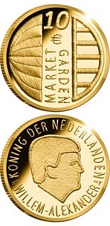 10 euro coin 75th anniversary of Operation Market Garden | Netherlands 2019