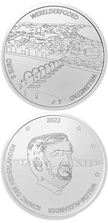 5 euro coin Willemstad  | Netherlands 2023