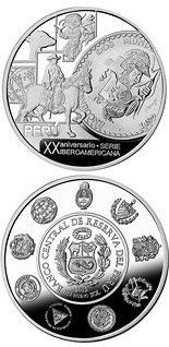1 Nuevo Sol coin 20th Anniversary of the Ibero-American Series | Peru 2012