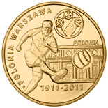 2 zloty coin Polonia Warszawa  | Poland 2011