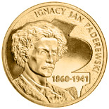 2 zloty coin Ignacy Jan Paderewski  | Poland 2011