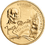 2 zloty coin Konrad Korzeniowski/Joseph Conrad  | Poland 2007