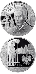 10 zloty coin Bolesław Prus | Poland 2012